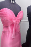 Bow Sweetheart Light Blue Mermaid Long Party HZ0307