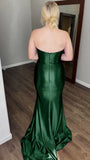 Green Sweetheart Mermaid Prom Dresses With HZ0307