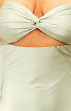 Mint Green Sheath Long Prom Dress, Satin Party Evening Gown, HZ0307
