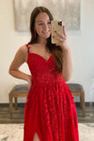 Popular Appliques Tulle A-Line Senior Prom Dress, Long Semi Formal HZ0307