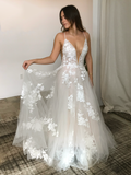 LTP0804,Light champagne lace v-neck sexy wedding HZ0307