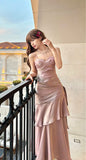 Shiny Green Spaghetti Straps Ruffle Party Dress Sweetheart Formal Prom HZ0307