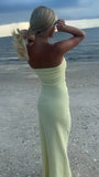 Simple Prom Dresses, Strapless Bodycon Party HZ0307