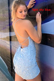 LTP1072,Charming applique short homecoming dresses beaded applique HZ0307