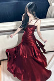 Stunning Mermaid Ruffle Prom Dress Birthday Party Dresses For HZ0307