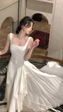 Vintage Ivory Chiffon Prom Dress - Classic Evening HZ0307