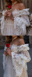 Vintage Wedding Dress A-Line Lace Tulle Wedding Bridal HZ0307
