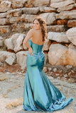 Sweetheart Black Metallic Mermaid Long Party HZ0307
